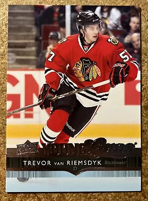 2014-15 Upper Deck Young Guns Trevor Van Riemsdyk #215 Chicago Blackhawks • $2.79