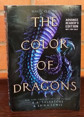 The Color Of Dragons By R A Salvatore & Erika Lewis (2021) Publishers Proof ARC • £20