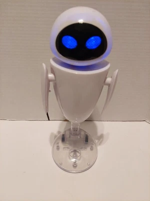 $99.99 • Buy Disney Pixar Interactive EVE Thinkway Toys WALL-E Working Lights Sounds W/ Stand