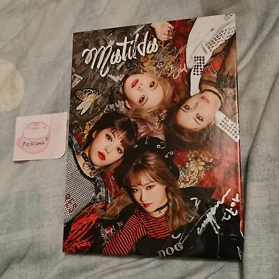 Matilda Signed Autographed Kpop Cd 3rd Single You Bad! Don't Make Me Cry Album • £20