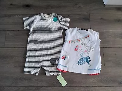 2x Girls Clothes Bundle Top Size 2-3 Years Old • £5