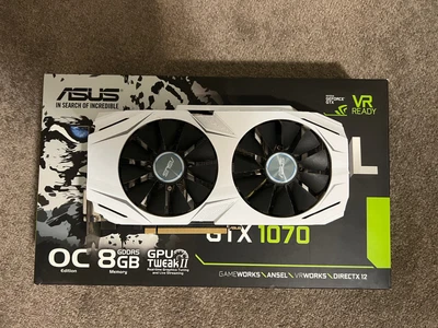 $58 • Buy Asus GTX 1070 Gaming Graphics Card NO RESERVE