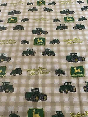 John Deere Baby/children's Sewing Quilting Cotton Fabric 1/2 Metre • $15