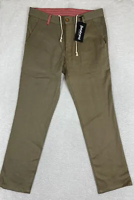 NWT Betabrand Hemp Pants Chino Jeans Mens Sz 32x29 • $22.48