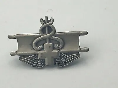 US Army Military Medic Pin Wings Cross Stretcher Caduceus Unsure Vintage? HELP • $11.26