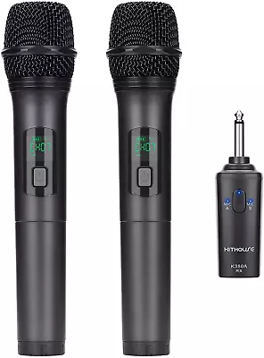 K380A Wireless Microphone Karaoke Microphone Wireless Mic Dual With Rechargeable • $83.99