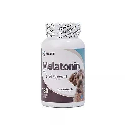 K9 Select Melatonin For Small Dogs 1mg - 180 Beef Flavored Tablets - Canine ... • $26.38