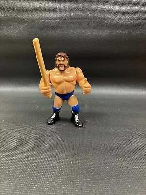 WWF Hasbro Hacksaw Jim Duggan  Complete W/ 2x4 Vintage 1991 Series 2 • $39.99