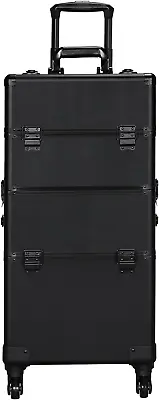 Professional Makeup Trolley 3 In 1 Extra Large Makeup Case Cosmetic Case  • £88.12