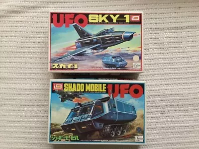 Imai UFO SHADO MOBILE SKT-1 Lot Of 2 Plastic Model KIT 2002 Gerry Anderson • $139.80