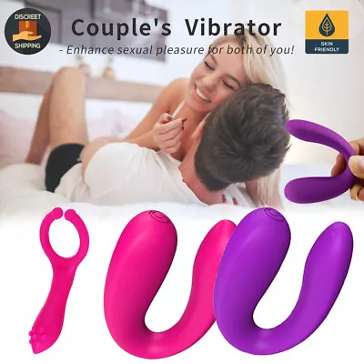 Couples Vibrator Vibe G-Spot Massager Wearable Clit Stimulator U Shape Sex Toys • $21.95