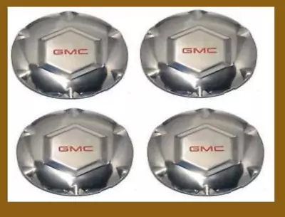 Set 4pcs 02-07 GMC Envoy 02-06 XL 04-05 XUV Chrome Center Wheel Hub Caps 17  Rim • $59.99