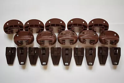 $35 • Buy Set Of 10 - Kenlin Rite Trak II Drawer Guide Glide W/ Stop 168 Fast Shipping