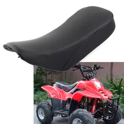 Black ATV Foam Seat For 50 70 90 110cc Racing Style Quad Dirt Bike ATV 4-Wheeler • $34.75