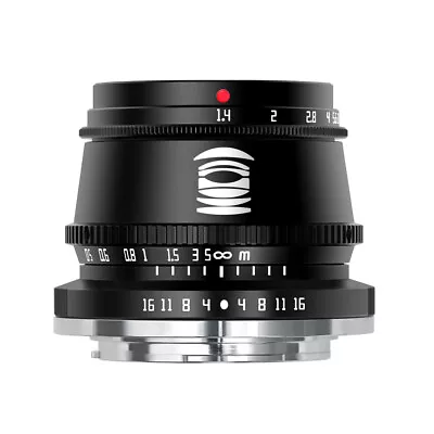 $145.20 • Buy TTArtisans 35mm F1.4 APS-C Lens For Sony E Mount A5000 A5500 A6000 A6300