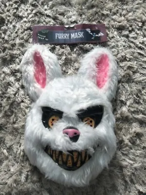 Rabbit Mask Creepy Scary For Halloween Party Costumes Bunny Cosplay UK • £9.99