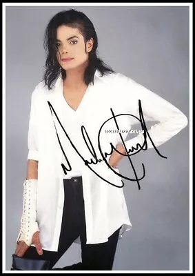 Michael Jackson Autographed Cotton Canvas Image. Limited Edition (MJ-220) • $11.94