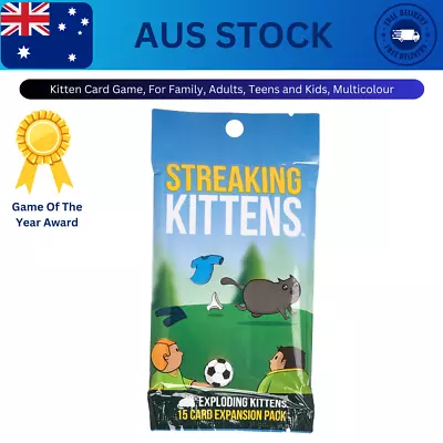 Exploding Kittens Streaking Kittens Expansion Card Game Brand New • $14.75