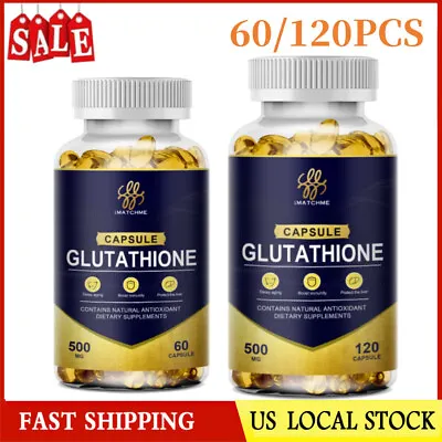Glutathione Capsule Strong Antioxidant Anti-Aging Skin Whitening Liver Health • $10.63