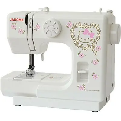 $208.99 • Buy JANOME X Sanrio Hello Kitty Electric Sewing Machine Compact KT-35 AC100V