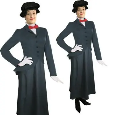 Mary Poppins Victorian Nanny Fancy Dress Costume World Book Week Outfit • £19.99