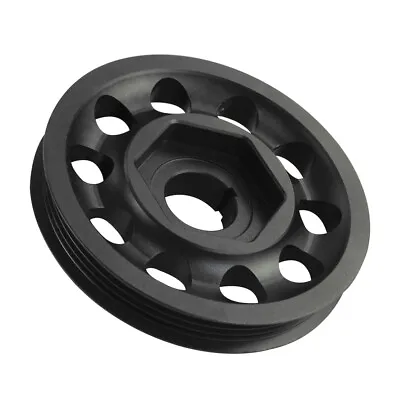 Racing Light Weight Aluminum Crank Pulley For Honda Civic Si DOHC B16 1999-2000 • $37.52