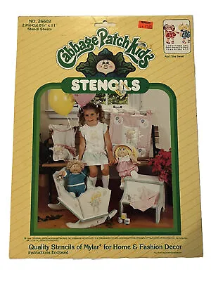 1984 Cabbage Patch Stencils - # 26602 “Ain’t She Sweet   Sealed • $9.99