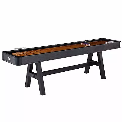 Rustic 9 Foot Barrington Wooded Shuffleboard Indoor Family Game Table NEW • $699