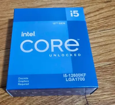 Intel Core I5-12600KF Processor CPU (3.7 GHz 10 Cores FC LGA1700) • $146.99