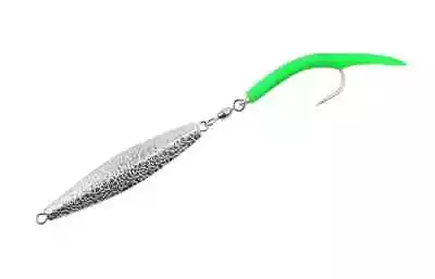 Jigging World Hammered Diamond Jig With Green Tail (free Shipping Within Us) • $10.69