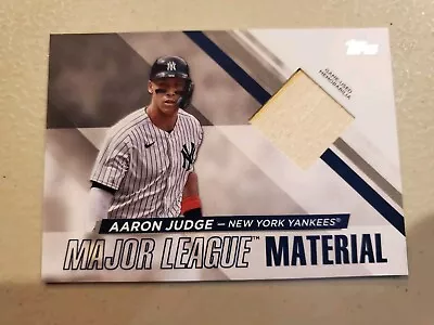 2024 Topps Major League Material#MLM-AJ Aaron Judge - New York Yankees Game Used • $7