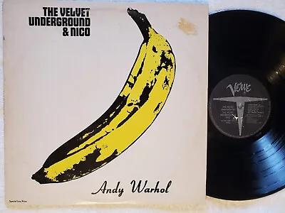 THE VELVET UNDERGROUND & NICO Lp 1985 Remastered Verve Records Kurt Loder Inner • $44.99