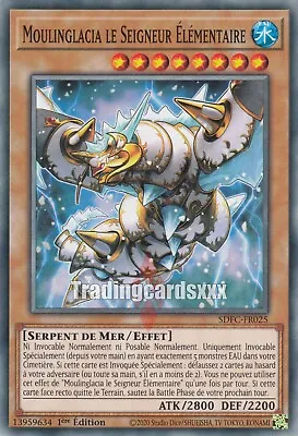 Yu-Gi-Oh! Moulinglacia The Elementary Lord: C SDFC-FR025 • $1.07