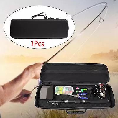 Fishing Rod Reel Bag Shockproof Carrier Bag Travel Case For Travel Outdoor • $47.89