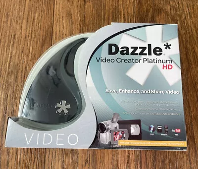 Pinnacle Dazzle Video Creator Platinum Transfer Home Movies Tape VHS To DVD  • $34.19