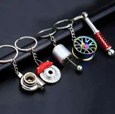 £5.99 • Buy Car Parts Accessories Keyring Key Chain Gift For Him Birthday Christmas Present 