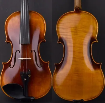 M20 Master Stradivari 1715 Copy Cremonese Violin 4/4 European Wood Sweet Sound • $0.99