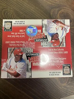 2000 Upper Deck Ultimate Victory Baseball Factory Sealed 24 Pack Box • $42.95