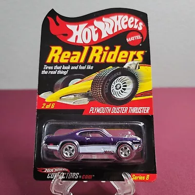 Hot Wheels RLC Real Riders Series 8 Plymouth Duster Thruster #4772 Of 6500 • $9.99