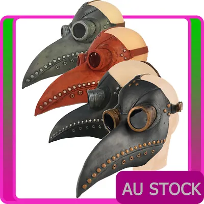 Steampunk Bird Masker Plague Doctor Horror Mask Carnival Cosplay Party Costume  • $24.69