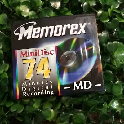 Memorex ~ Blank Recordable Minidisc ~ 74 Minutes Sealed • $13.15