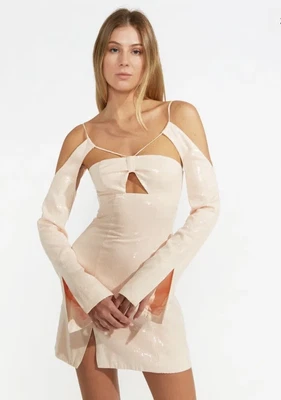 $160 • Buy ALICE MCCALL Night Sky Mini Dress UK 12 (RRP $499) BNWT