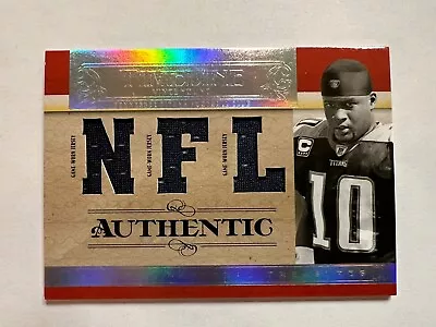 2007 Playoff National Treasures Vince Young Game Jersey #18/99 • $5.99