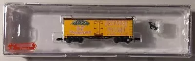 Roundhouse 87013 N Scale Heinz Prepared Mustard 36' Old Time Reefer Car #486 LN • $17.99