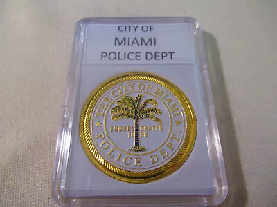 CITY OF MIAMI Police Dept. Challenge Coin • $14.99