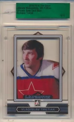 2014-15 Leaf In The Game Ultimate Memorabilia 14 Edition Vladislav Tretiak 10/10 • $36.79