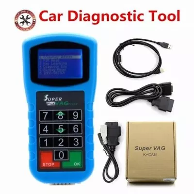 $79.99 • Buy 2021 Super Vag K+Can Plus 4.8 Diagnosis + Mileage Correction + Pin Code Reader