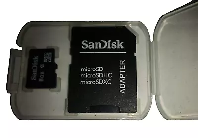 SanDisk Micro SD 8GB SD Memory Card • $10.95