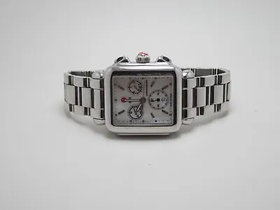 MICHELE Deco WOMENS MW06A00A0025  Chronograph Stainless Steel Watch • $500