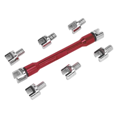 £12.26 • Buy Sealey MS086 Motorcycle 9pc Spoke Wrench Set 5.4-6.8mm Motorbike Buckled Wheel